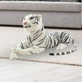 thumbnail image 4 of Juguete de tigre, cómoda almohada para dormir, muñeco de peluche de tigre, lindas almohadas de juguete para Blanco, 4 of 7