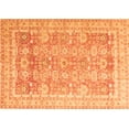 thumbnail image 1 of Ahgly Company Indoor Rectangle Oriental Orange Traditional Area Rugs, 5' x 8', 1 of 4