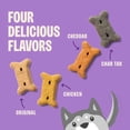 thumbnail image 4 of Wellness Old Mother Hubbard Classic Original Mix Dog Biscuits, Natural Training Treats, 4 Flavors, Mini Size, 3.8 lb Bag, 4 of 9