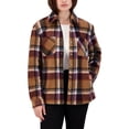 thumbnail image 4 of Women's Halitech Lined Shacket Color: Tan Size: MEDIUM, 4 of 4
