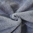 thumbnail image 3 of Chaps Plush Bed Blanket with Faux Fur Reverse - Twin 60 X 90, Grey, 3 of 3