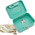 thumbnail image 3 of Locked Piggy Bank Durable Metal Money Box Coin Saving Box Coin Storage Bank With Coin Slot Kids Birthday Gift, 3 of 5