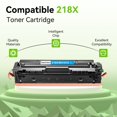 thumbnail image 2 of Cartuchos de tóner Swiss Toner 218X compatibles con HP 218X paquete de 4, 2 of 7