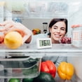 thumbnail image 4 of 2 Pcs Fridge Thermometer, LCD Display Fridge Temperature Refrigerator Freezer Thermometer, 4 of 5