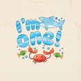 thumbnail image 4 of Inktastic I'm One First Birthday Shark and Crab Boys or Girls Baby T-Shirt, 4 of 5