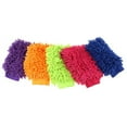 thumbnail image 5 of SPRING PARK Colorful Microfiber Chenille Auto Car Washing Glove Duster Cloth Cleaning Tool color Purple, 5 of 7