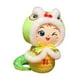 thumbnail image 2 of 2024 Juguete de peluche de serpiente china, juguete con figura de serpiente, linda decoración, cómoda muñeca de serpiente de peluche para recuerdo de Verde, 2 of 8