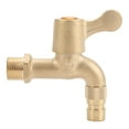 thumbnail image 1 of Grifo De Baño, Grifo De Cocina De Latón Grifo Para Cocina Para Lavadora Para Baño Para El Hogar ANGGREK Spiral Opening Water Valve, 1 of 8