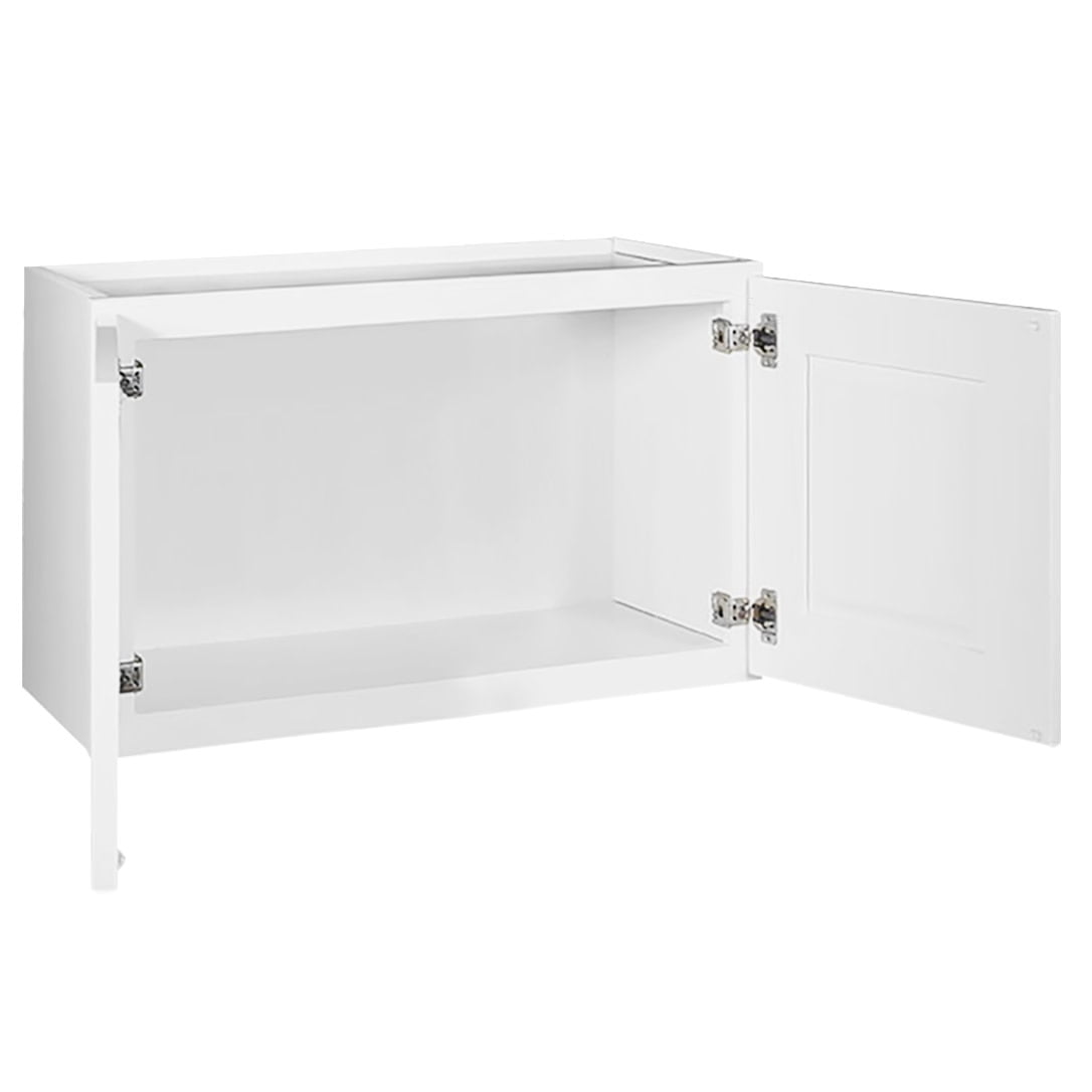 Design House Brookings Ready to Assemble Shaker Bridge Wall Kitchen Cabinet (30 x 18 x 12),  Sherwin Williams® White
