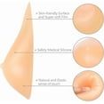 thumbnail image 5 of Silicone Breast Forms Women Mastectomy Prosthesis Concave Bra Pad Fake Breast One Piece, 5 of 8