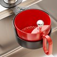 thumbnail image 4 of Meal Prep Strainer Basket 2 Piece Sink Side Drainer with Carry Handle for Produce Washing, Home Cleanup, Daily Routines, 4 of 9