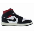 thumbnail image 2 of Women's Air Jordan 1 Mid Black/Gym Red-Sail (BQ6472 061) - 10, 2 of 5