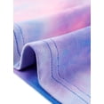 thumbnail image 5 of Agnes Orinda Women's Plus Size T-Shirts Round Neck Short Sleeve Multi Color Tie Dye Casual Tops 3X Pink Blue, 5 of 6
