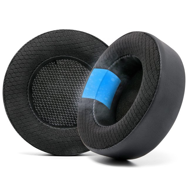 WC Freeze Virtuoso - Almohadillas de repuesto de gel de enfriamiento de tela híbrida compatibles con Corsair Virtuoso RGB Wireless, Corsair Virtuoso RGB Wireless XT y Corsair Virtuoso Wirel