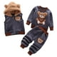 thumbnail image 1 of 1 juego de ropa de bebé suave, cálida, cómoda y transpirable para niños y niñas. Los 80cm, 1 of 8