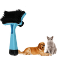 thumbnail image 2 of Cepilllo para quitar pelo a gato o perro- Azul -Mekano, 2 of 3