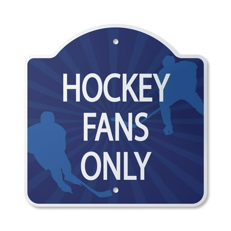 

Hockey Player 12 X 12 Sign | Indoor/Outdoor Plastic | SignMission Designer NHL Street Field Stick Puck Fan Novelty Gift Funny Joke Gag Road Garage