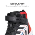 thumbnail image 3 of BURUDANI Boys Girls High-Top Court Kicks Kids LilLegends JuniorFly Jumpers Athletic Shoes for School Gym & Game Time, 3 of 6