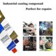 thumbnail image 3 of 100g A+b Metal Repairing Adhesive Super Glue Industrial Repair Paste Glue Heat Resistance Cold Weld Metal Repair Paste, 3 of 5