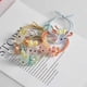 thumbnail image 1 of 10 Pack Colorful Pink Hair Ties for Kids, Ponytail Holders for Children, Hair Accessories, 1 of 5