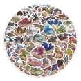 thumbnail image 2 of Pegatinas Monsters Hunters de vinilo impermeables de anime (60 unidades), 2 of 4