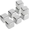thumbnail image 3 of Stainless Steel Whiskey Stones with Clip, Reusable Metal Ice Cubes Balls, Chilling Rocks Wine Chiller with Storage Case, Cooling Balls for Drinks Beverage Bar Beer Men's Gift (8 Ice Cube), 3 of 5
