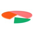 thumbnail image 4 of Fraction Circles hand2mind Plastic Rainbow (juego de 51 unidades), 4 of 9