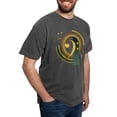 thumbnail image 4 of CafePress - Bass Clef Deco T Shirt - Mens Comfort Colors Shirt, 4 of 5
