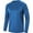 Blue, variant on LIaqionyy Mens Thermal Underwear Tops Base Layer Crew Neck Long Sleeve Winter Stretchy Slim Undershirt