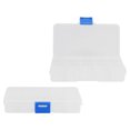 thumbnail image 5 of 10 Grid Transparent Jewelry Box Plastic Organizer Box Storage Container for Beads Art DIY Crafts Small Parts, 5 of 5