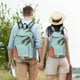 thumbnail image 4 of Easygdp Vintage Surf Van Beach Mochila de Lona Resistente para Laptop, Compatible con Laptops de 15 a 17 pulgadas, Ideal para Escuela, Trabajo y Viajes-Small, 4 of 5
