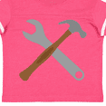 thumbnail image 4 of Inktastic Future Carpenter Tools Hammer Wrench Boys Toddler T-Shirt, 4 of 5