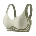thumbnail image 2 of Hipattires Womens Push up Bras Wireless Front Closure Bralette Everyday Lift Bust Bras for Women Soft ,SIZE XXL, 2 of 3