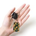 thumbnail image 5 of Goofa Sunflowers And Bird Printed Rectangular Metal Keychain Bag Charm Floral Charm for Purse Keys Metal Keyring Gift for Women Accessories, 5 of 7