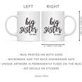 thumbnail image 5 of CTDream Personalized 11oz. Baby Pregnancy Announcement Coffee Mug Gift, Big Sister Est. 2022, 1-Pack, Custom Year, Christmas Birthday Gift Ideas, 5 of 6