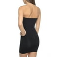 thumbnail image 2 of Body Beautiful Shapewear Seamless Strapless Full Body Slip, Black, 2 of 3