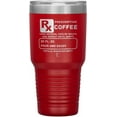 thumbnail image 1 of Prescription Coffee Rx Tumblers 30oz Insulated Tumbler/Red, 1 of 1