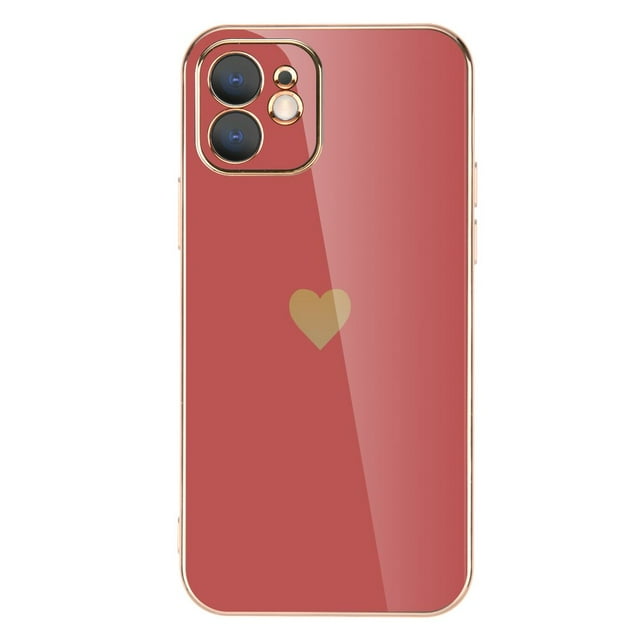 Étui de Téléphone Plaquée Solide pour iPhone 13 14 Pro Max Protection d'Objectif Étui pour iPhone 12 11 Pro TP Max X XR 7 8 14 Plus