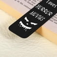 thumbnail image 3 of Goth Bookmarks, Funny Valentines Day Gift for Her, Horror Movie Collection, Scream Merch, Wicked Merch, Ghostface Merch, Horror Fan Gifts Funny Bookmarks, Horror Lovers Gifts Horror Movie Merchandise, 3 of 5