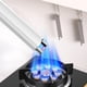 thumbnail image 5 of Electronic Candle Lighter Windproof Flameless USB Rechargeable Lighter With Safe Button For Home Kitchen, 5 of 6