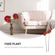 thumbnail image 4 of 2pcs tienda ajuste decoración planta de flores artificiales flores simuladas calcomanía, 4 of 7