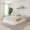 White, variant on Nexera Full Size Storage Wood Bed Frame with 3 Drawers, Truffle