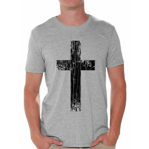 Awkward Styles - Awkward Styles Black Cross T Shirt for Him Christian ...