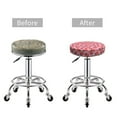 thumbnail image 4 of Goofa Strawberry Printed Stool Covers Round, Waterproof Round Bar Stool Covers Anti-Slip Round Bar Stool Seat Cover with Elastic Bands Durable -12 inch, 4 of 7