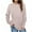 Beige, variant on Scyoekwg Womens Sweatshirts Round Neck Sweatshirt Casual Dressy Blouse Loose Lightweight Comfy Solid Color Long Sleeve Tops Pullover (Yellow,L)