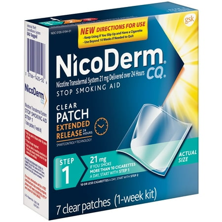 stop smoking with nicotine patches