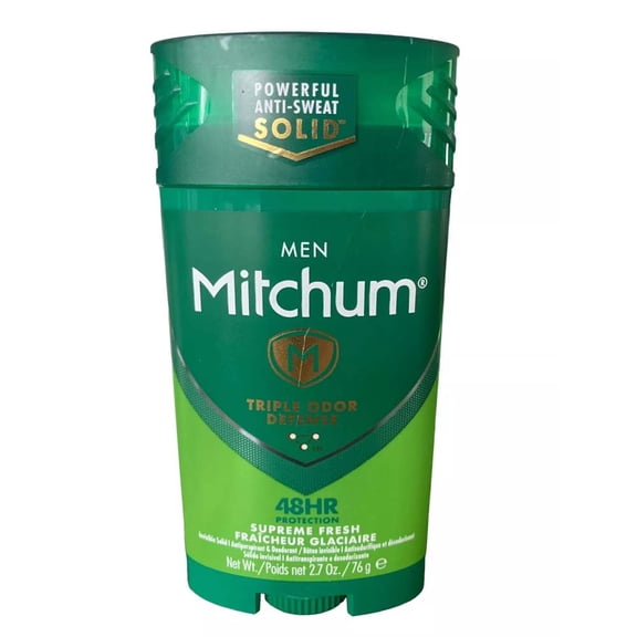 Mitchum Men Triple Odor Defense Antiperspirant and Deodorant Supreme Fresh 2.7oz / 76g