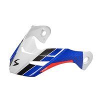 ScorpionExo AT960 Peak White/Blue Hicks Helmet Visor