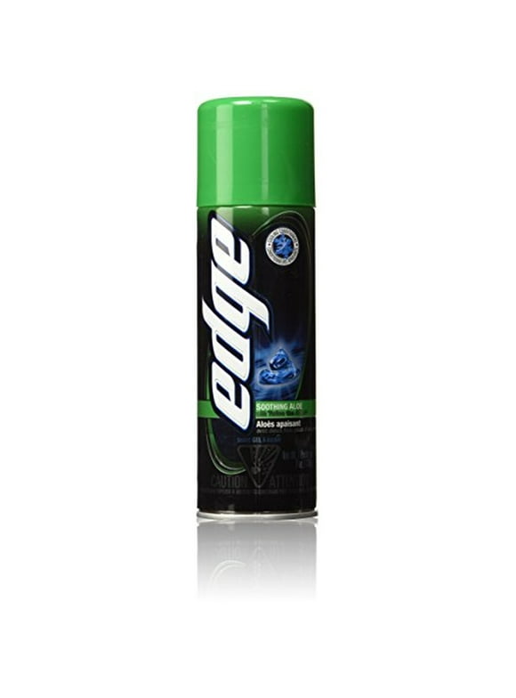 Soothing Aloe Shave Gel Men Shave Gel by Edge, 7 Ounce (Pack of 48)
