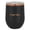 Black Rose Gold, variant on FOMA FAMILY 12 oz Wine Tumbler - Mama with a Small Heart - Teal